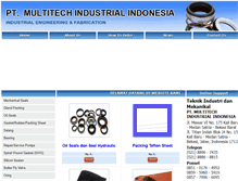 Tablet Screenshot of mti-ind.com